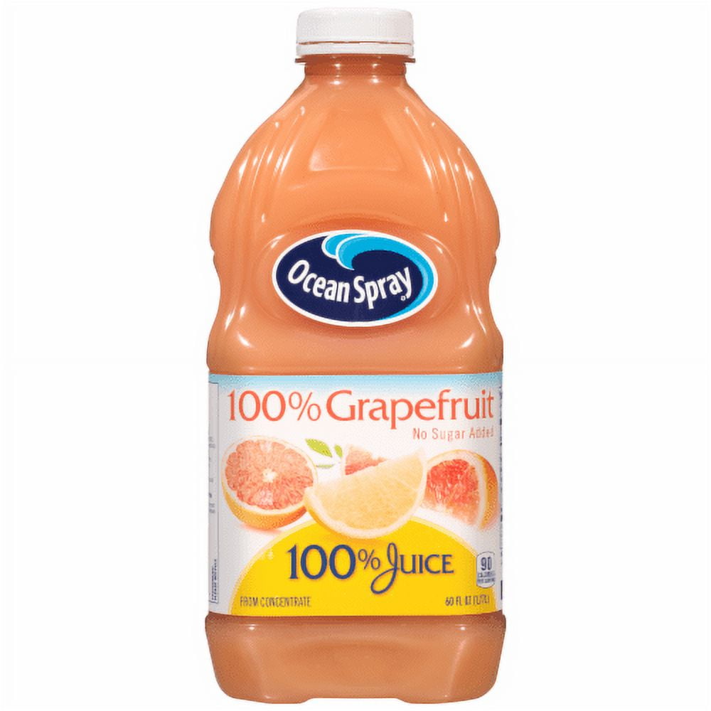 2X - Ocean Spray No Sugar Added 100% Grapefruit Juice
