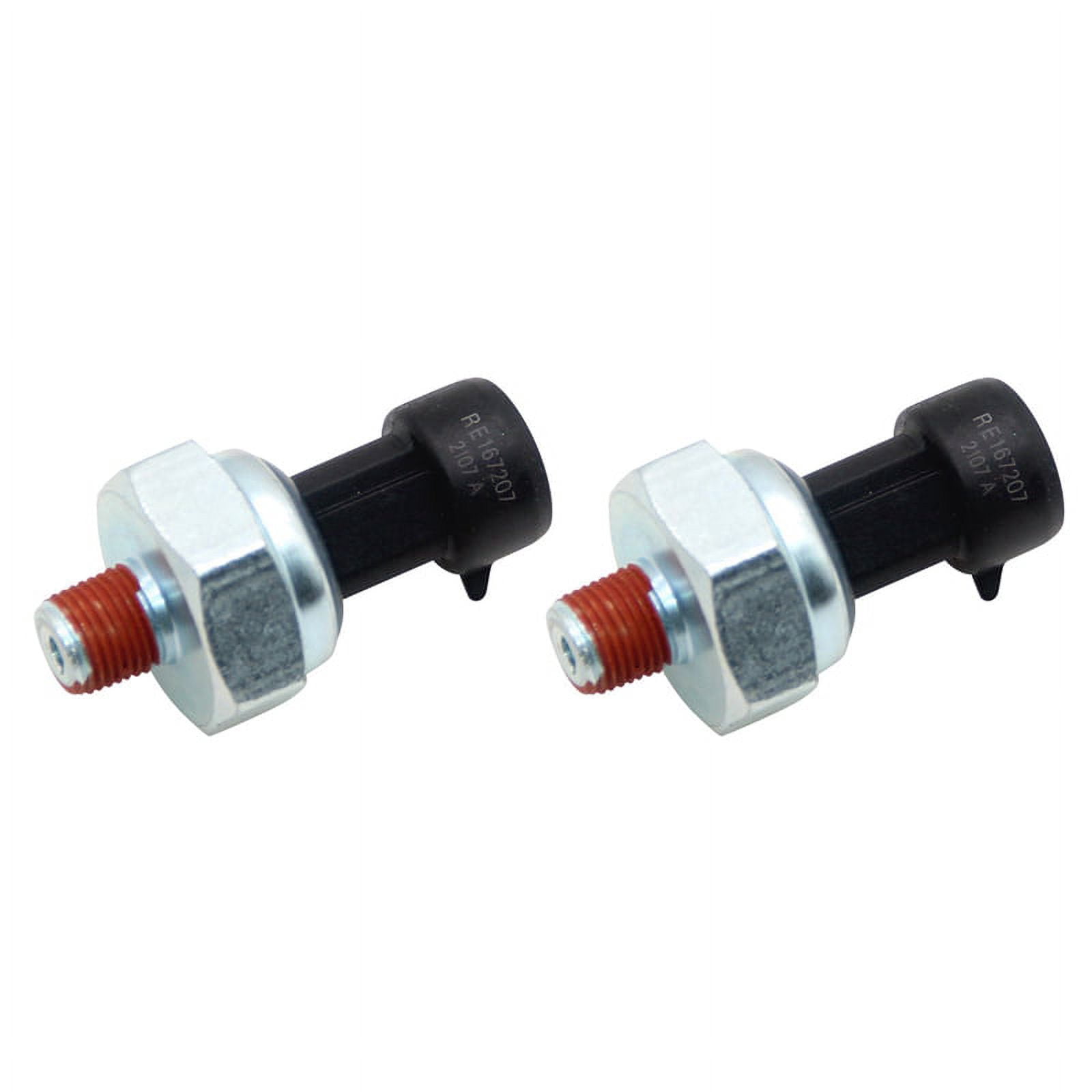 2X Oil Pressure Sensor RE167207 for Engine Code DT466E I530E DT466/530 ...