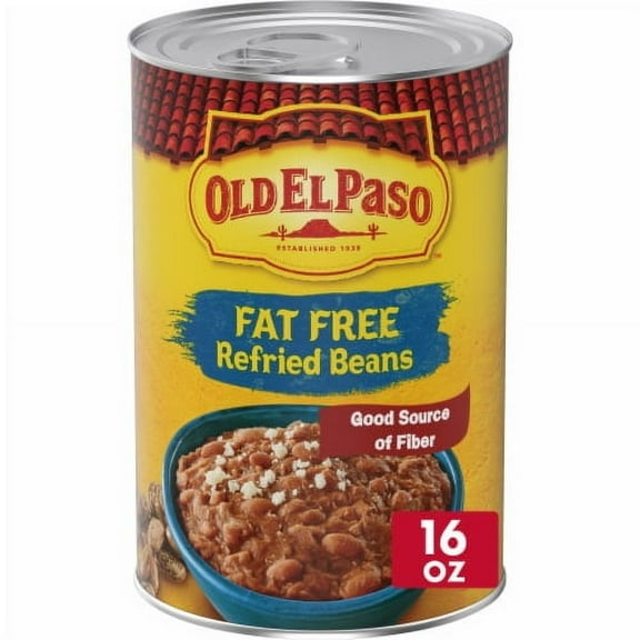 2X-Old El Paso Fat Free Refried Beans - 16 oz