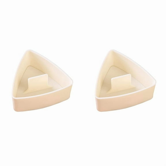 2X Onigiri Mould,Large Rice Mold Maker Kit, Non Stick Rice Mould for Kid Lunch,Kitchen, Portable Rice Ball Maker B