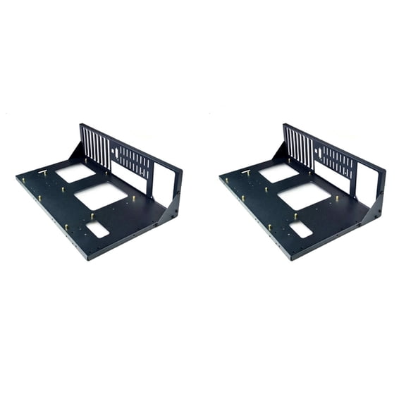 2X Open Computer Chassis Dual-Way Server E-ATX/ATX Motherboard Bracket Rack Open Cooling Rack(ATX)