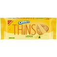 thumbnail image 1 of 2X - Oreo Thins Lemon Creme Sandwich Cookies, Family Size, 11.78 Oz, 1 of 3