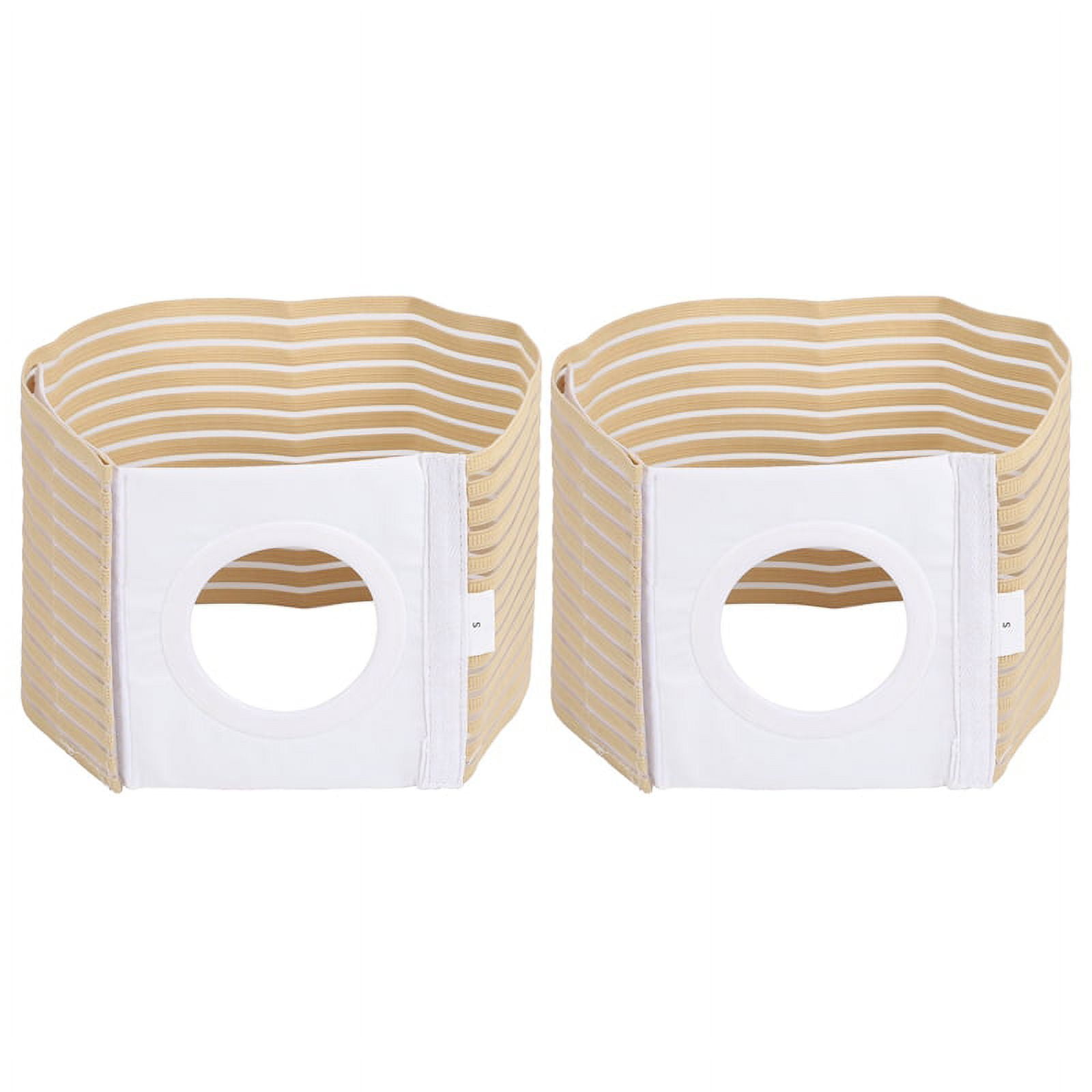 2X Ostomy Abdominal Belt Waist Support Wear on the Abdominal Stoma to