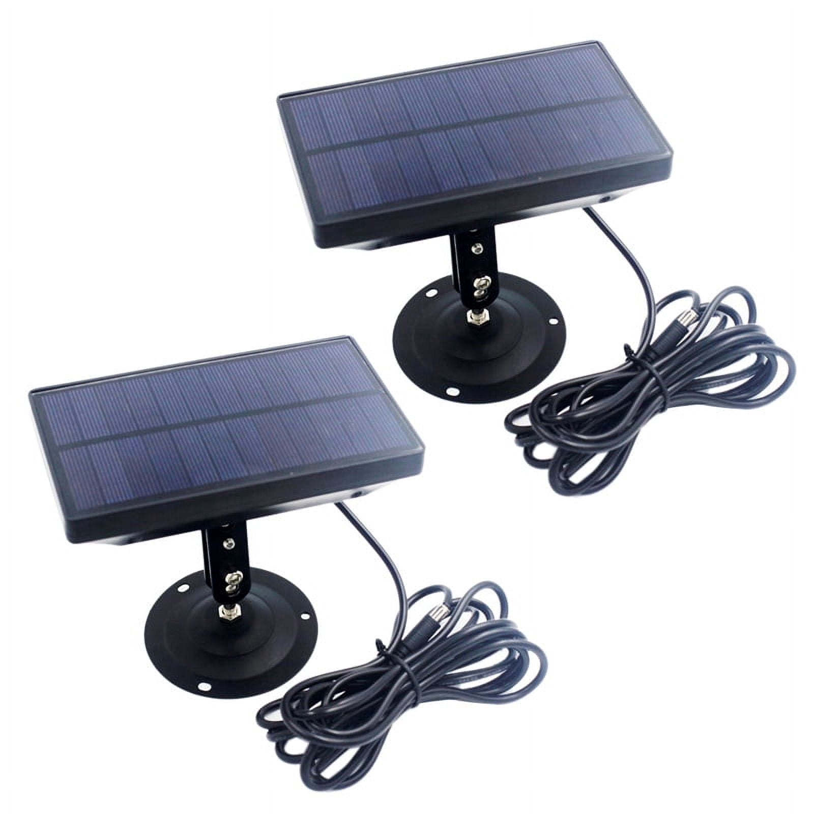 2X Outdoor 9V 1800MAh Solar Panel Battery Charger for HC300 HC350 HC550 HC700 HC800 S990 S880 680 S80M