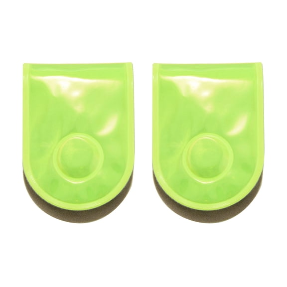 2X Outdoor Sports LED Safety Light Reflective Magnetic Clip on Strobe Running Walking Bike Cycling,2 x Magnet Light,yellow