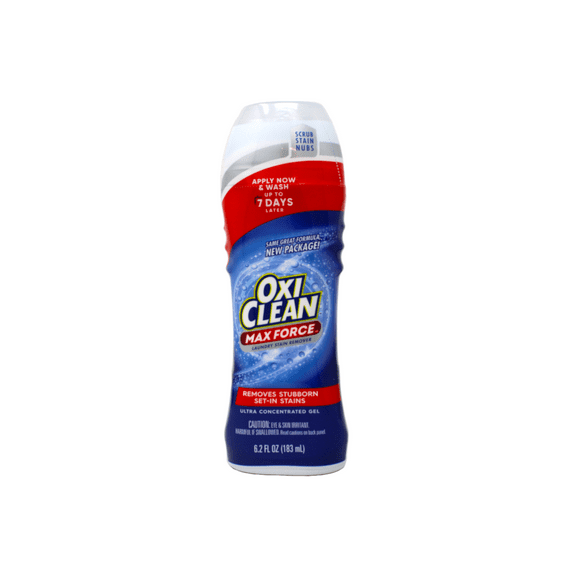 OxiClean Max Force Laundry Stain Remover Gel Stick, 6.2 fl oz, Pack of 1