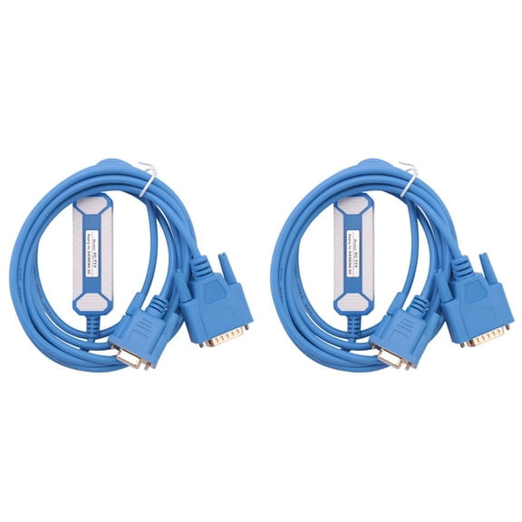 2X PC-TTY PLC Programming Cable Communication Data Download Line is Suitable for S5 Series 6ES 5734-1BD20