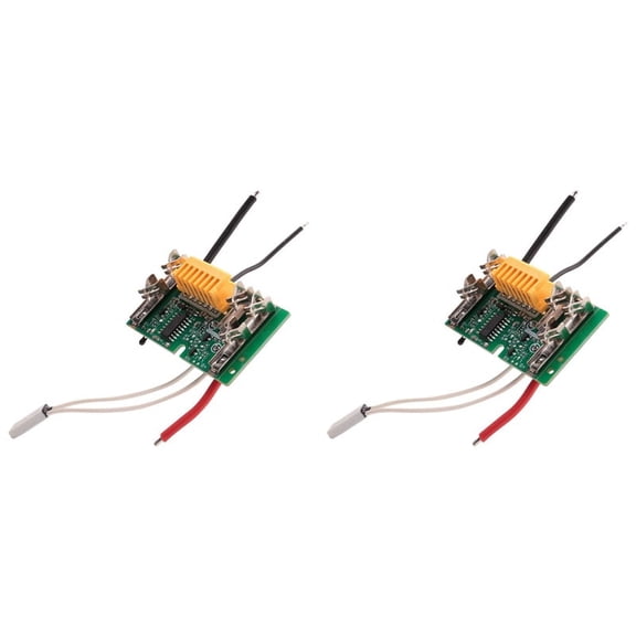 2X PCB Circuit Module Board Parts,for Replacement Battery PCB Li-Ion 18V Battery PCB Chip Board for 18V