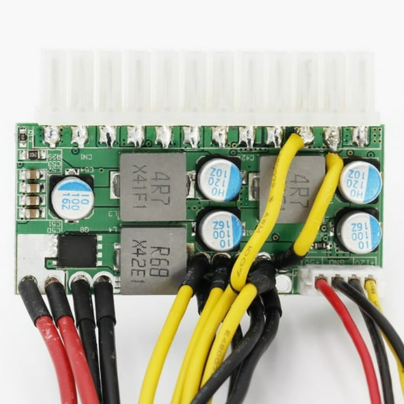 2X PCI-E 6PIN Input DC 12V 300W DC-ATX-300W 24Pin ATX Switch PSU Power Supply Module