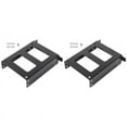 thumbnail image 1 of 2X PCI Slot 2.5Inch IDE//SSD/HDD Rear Panel Mount Bracket Hard Drive Adapter Tray with Half-Height Profile Bracket,2 x Half-height PCI card slot 2.5-inch hard disk bracket,Black, 1 of 8