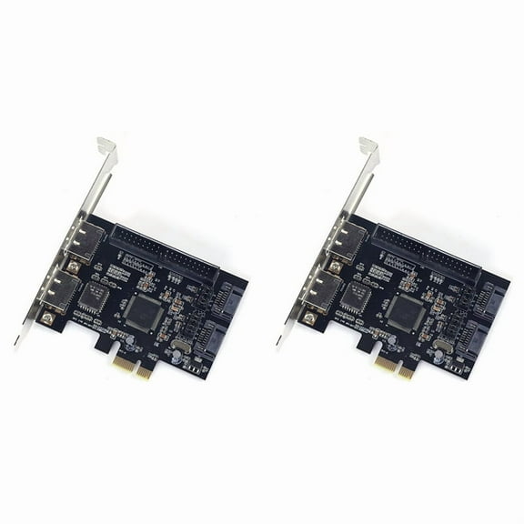 2X PCI to SATA Controller PCI to Ide PCI-E to 2Sata IDE Jmb363 Disk Array Card Express Expansion Card Adapter