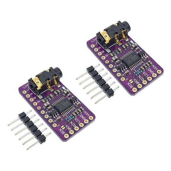 2X PCM5102 I2S IIS Digital Audio Decoder Module Stereo Digital-To-Analog Converter Voice Module for