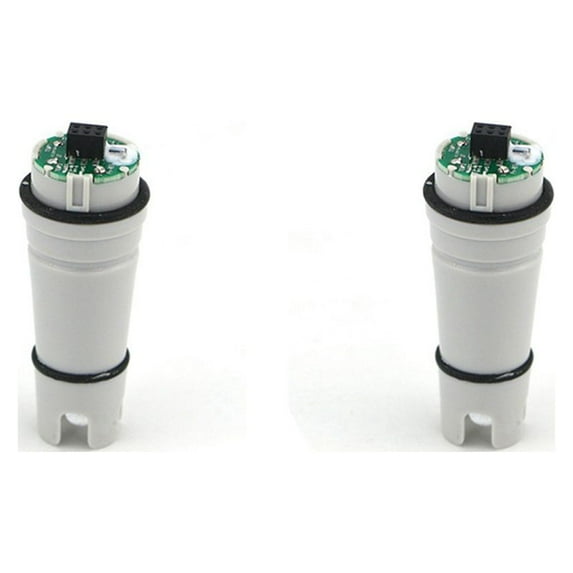 2X PH Meter Replacement Electrode Probe PH Water Quality Tester Spare Part Probe for Aquarium PH Meter Probe for PH818