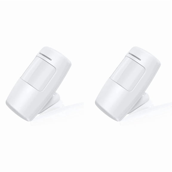 2X PIR Motion Detector Movement Sensor Accessory for WIFI + RF433 Hub Security Alarm System Tuya Powered