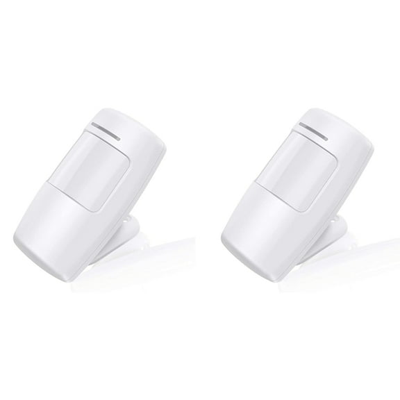 2X PIR Motion Detector Movement Sensor Accessory for WIFI + RF433 Hub Security Alarm System Tuya Powered