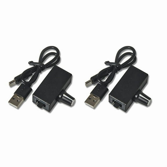 2X PWM Speed Controller 4Pin Fan Speed Controller USB TYPE-C Power Supply DIY Water-Cooling for 4-Wire 12v Fan/Pump,2 x PWM Speed Controller 2 x USB to TYPE-C power supply cable,Black