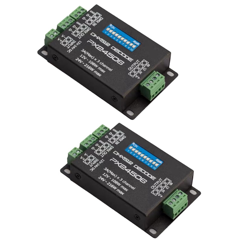 2X PX24506 Led Controller Led Decoder 512 Decoder Driver 9A 512 ...