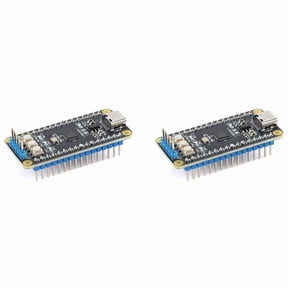 2X PY32F030 PY32F030K28U6TR Chip 48Mhz 32-Bit ARM Microcontroller MCU Core Development Board Module 64KB Flash Memory,2 x Development Board,Black