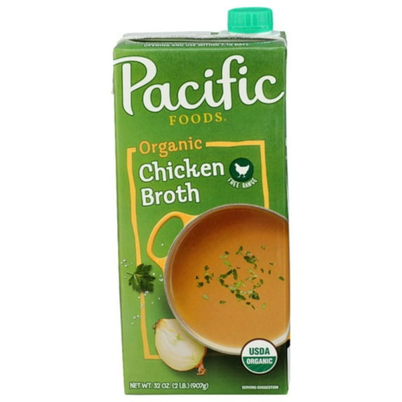 Pacific Foods Organic Free Range Chicken Broth 32 fl oz