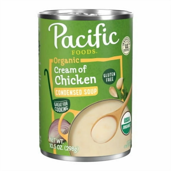 2X - Pacific Foods Organic Cream Of Chicken Soup, 10.5 Oz Can