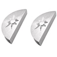 thumbnail image 1 of 2X Paper Towel Holder Stainless Steel Napkin Holder Fanshaped Organizer Container Home Dining Table Decoration, 1 of 6