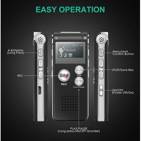 2X Paranormal Ghost Hunting Equipment Digital EVP Voice Activated Recorder USA SHIP