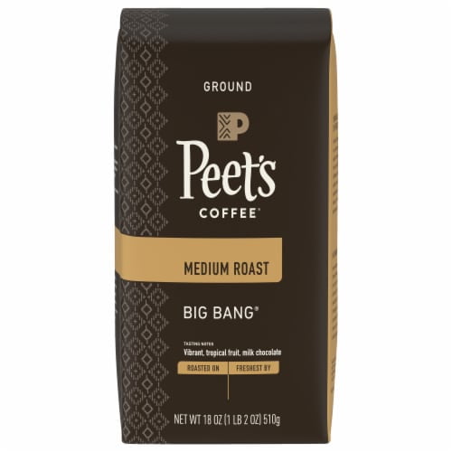 2X-Peet's Coffee Big Bang Medium Roast Ground Coffee - 18 oz