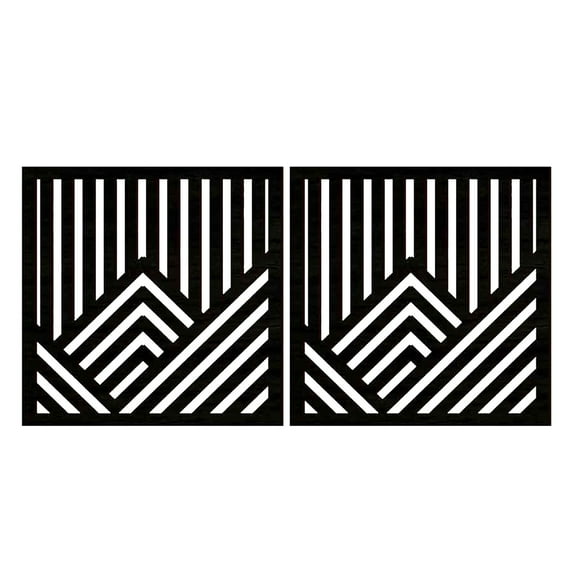 2X Pendant Clearance! Rustic Wood Wall Decor Wall Art Furniture Modern Abstract Wooden Wall Art Farmhouse Hanging Decoration for Living Room Bedroom Home Indoor Outdoor Office Wall Decor...