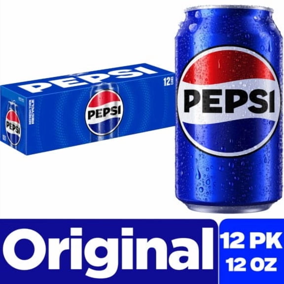 2X - Pepsi Cola Soda Cans-12 pk / 12 fl oz