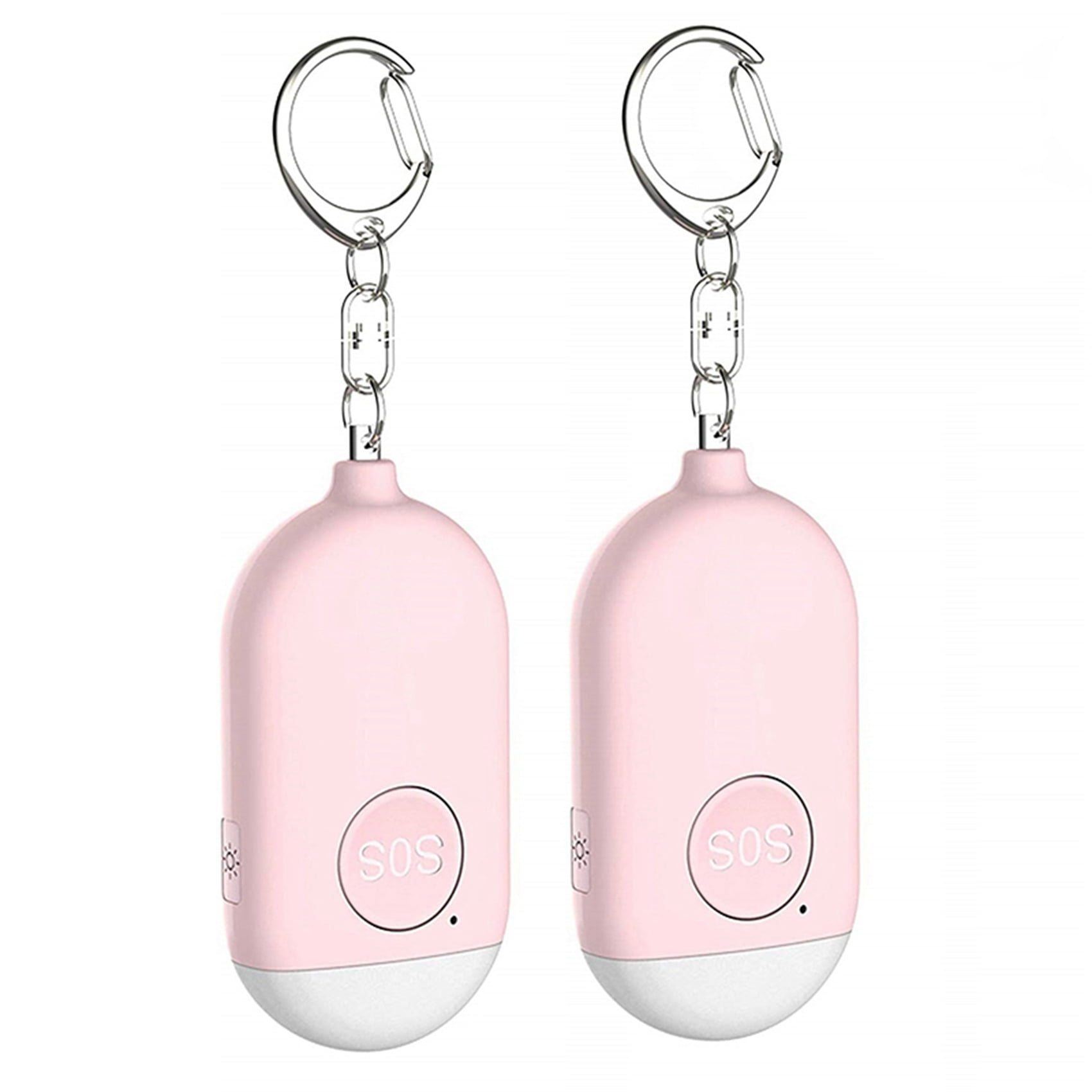 2X Personal Alarm Rechargeable Emergency Self SOS Alert Rape Whistle Siren for Women Kids Elders