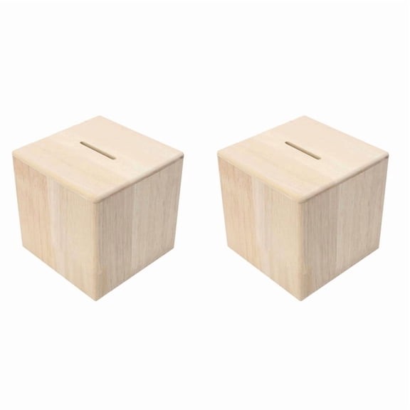2X Personalized Customization Piggy Bank Saving Money Box Dollar Cash Euro Money Box Home Decorations