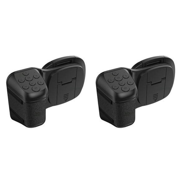 2X Phone Bluetooth Handheld Sefile Stick Handle Stabilizer Vlog Selfie Fill Light Photography Accessories Black