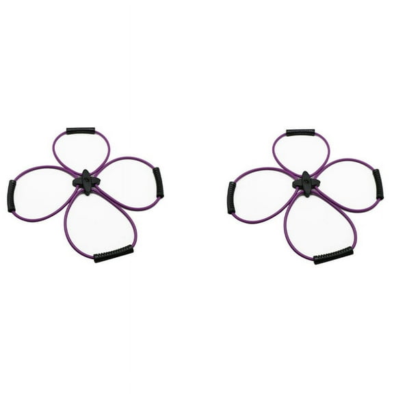 2X Pilates Reformer Resistance Band Kit Home Fitness Equipment for Total Body Workout - Helps Target Muscles()