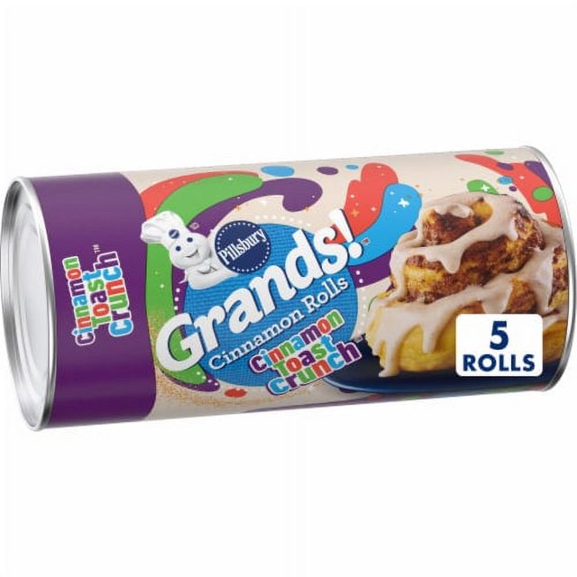 2X Pillsbury Grands! Cinnamon Toast Crunch Cinnamon Rolls