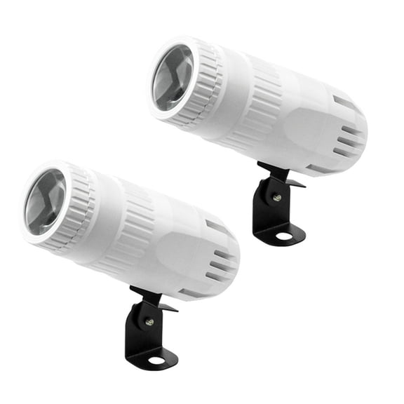 2X Pinspot Light for Disco Ball 15W RGBW 4 in 1 Mirror Ball Light with Remote Control for Parties DJ Disco Club US Plug