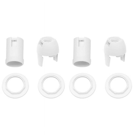 2X Plastic Shell Screw Type E14 Bulb Light Lamp Holder Socket AC 250V 2A