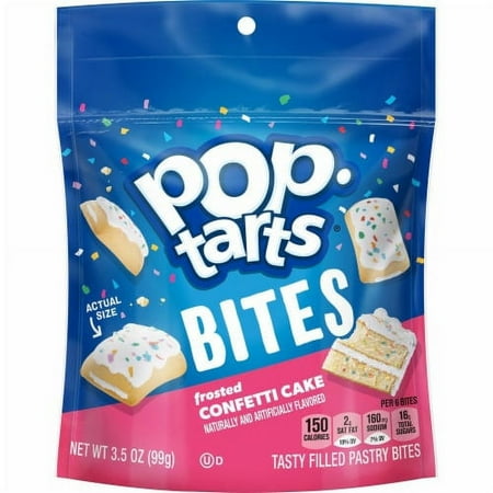 2X - Pop-Tarts Frosted Confetti Cake Bites