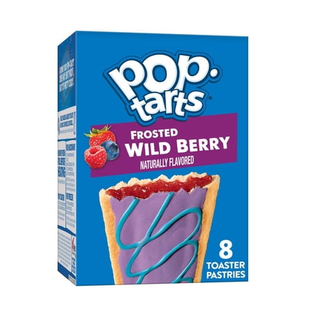 Pop-Tarts Frosted Wild Berry Pastries- 8ct / 13.5oz - Pack of 2