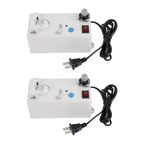 2X Portable Automatic Smart Sewing Electronic Thread Winder Bobbin Thread Winding Machine US Plug