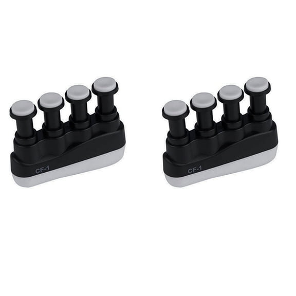 2X Portable Finger Strengthener Tension Adjustable Hand Grip Exerciser Finger Training Tool for Guitar,Piano