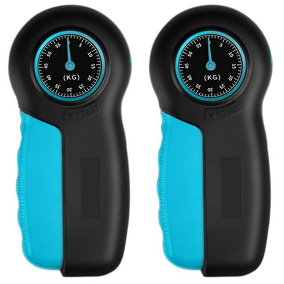 2X Portable Hand Grip Dynamometer, Digital Hand Grip Strength Meter Strengthener Exercise Measurement Wrist Strengthener