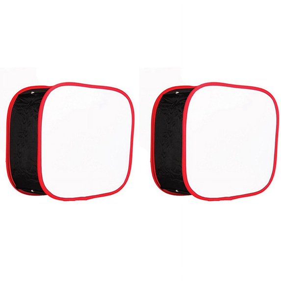 2X Portable Softbox LED Light Panel Diffuse Light Room Lighting Modifier for LED Light