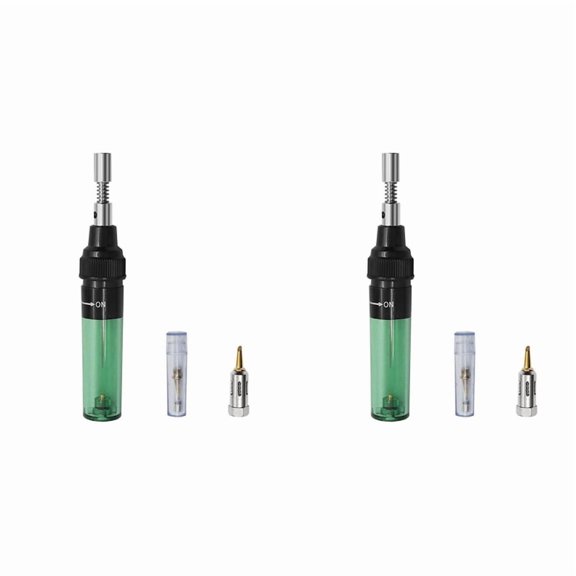 2X Portable Welding Solder Tool Professional Small Gas Soldering Iron Pen Household Heat-Resistance Practical