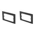 thumbnail image 1 of 2X Power Supply Baffle SFX to ATX Power Supply Adapter SFX to ATX PSU Converter Conversion Frame with 4 Screws, Black,2 x SFX to ATX PSU Converter with 4 screws,Black, 1 of 3