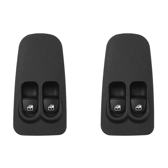 2X Power Window Control Switch Regulator Button Car Accessories for 735360604