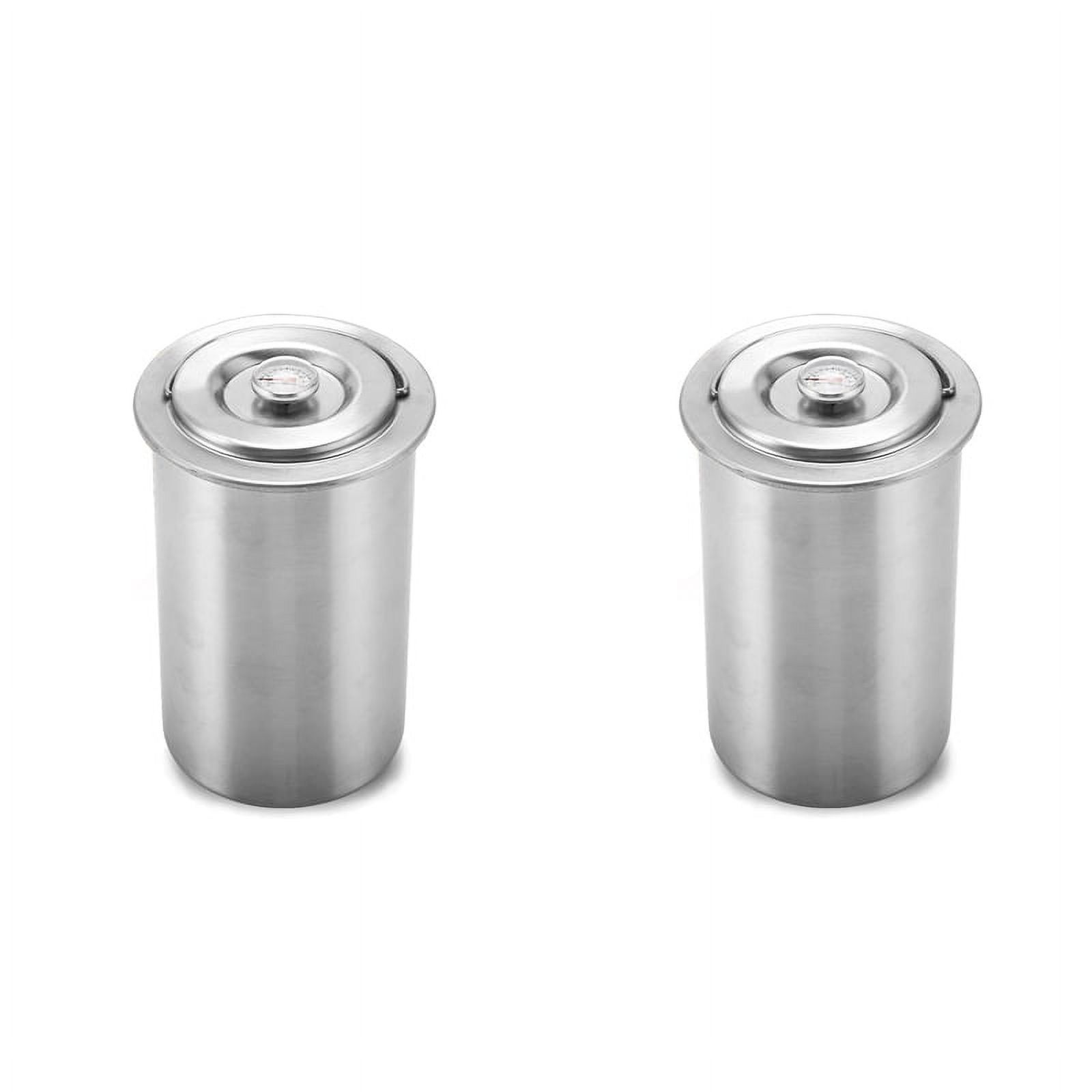 2X  Ham Maker, Round Shape Stainless Steel for Making Healthy Homemade  Meat with Thermometer