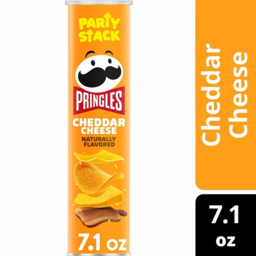 2X-Pringles Cheddar Cheese Potato Crisps Chips - 7.1 oz