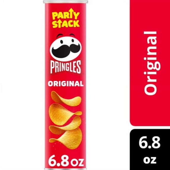 2X-Pringles Original Potato Crisps Chips - 6.8 oz