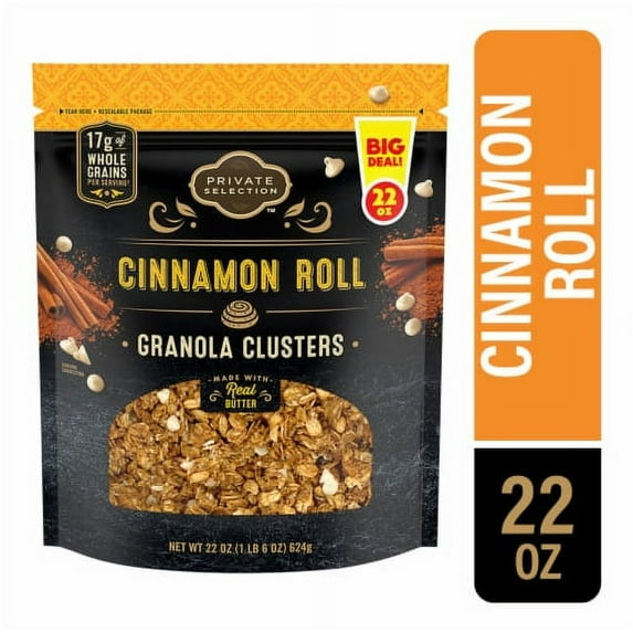 2X-Private Selection Cinnamon Granola Clusters - 22 oz