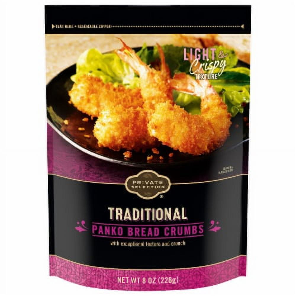 2X-Private Selection Traditional Panko Bread Crumbs - 8 oz